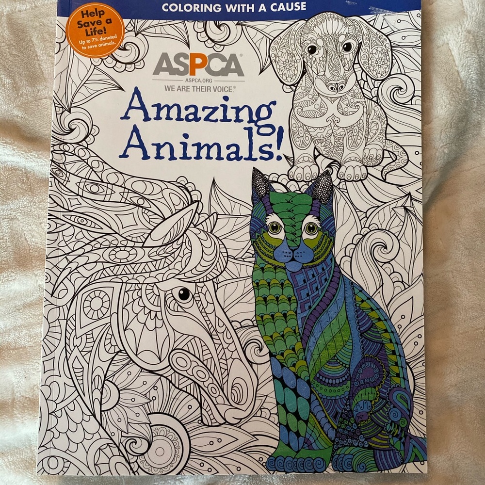 Amazing Animals Coloring Book - Picture 1 of 5